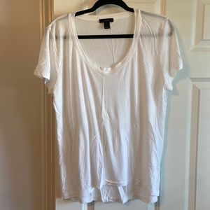 Women’s J Crew White Tee